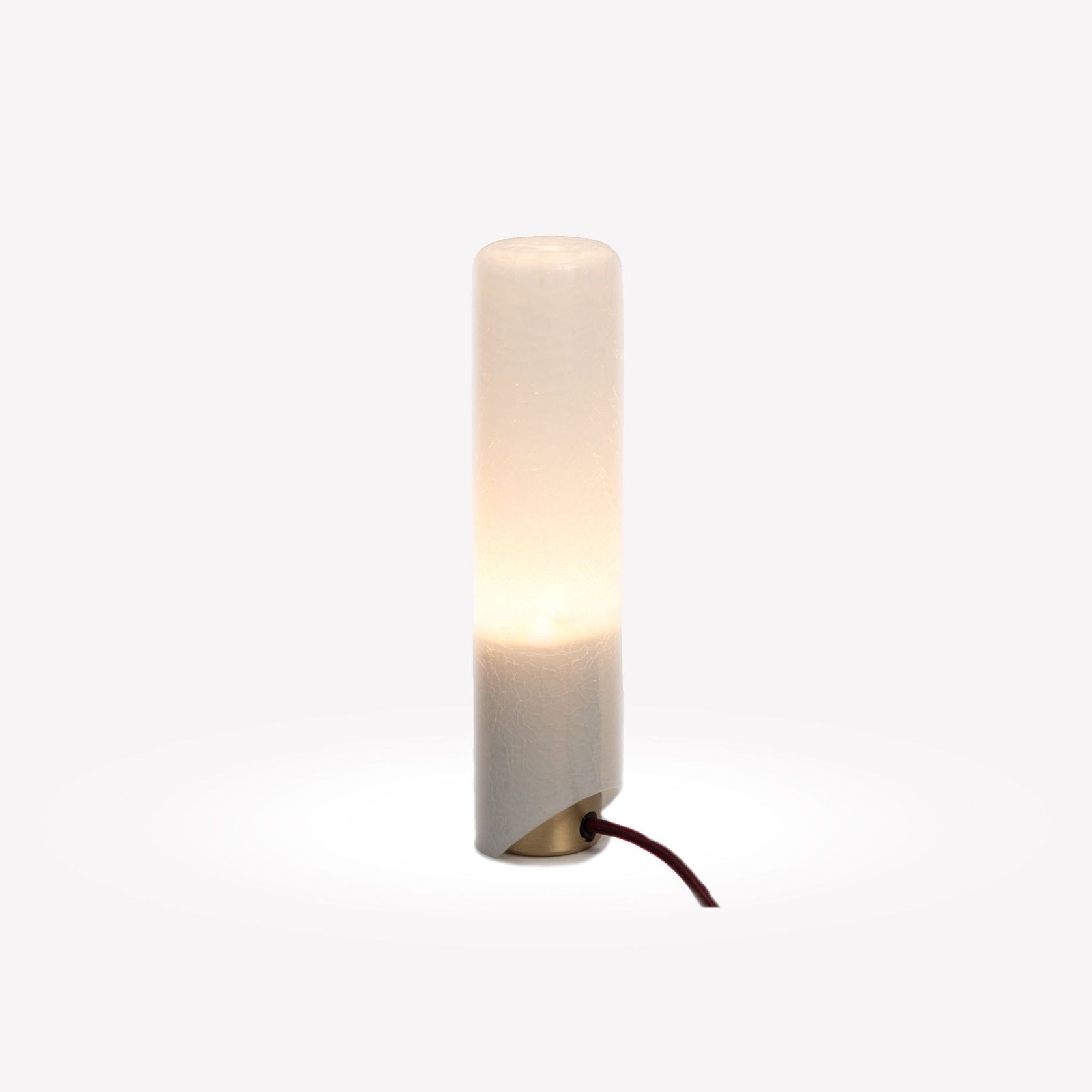 Crackle Lamp T1 Alabaster by ADesignStudio gallery detail image