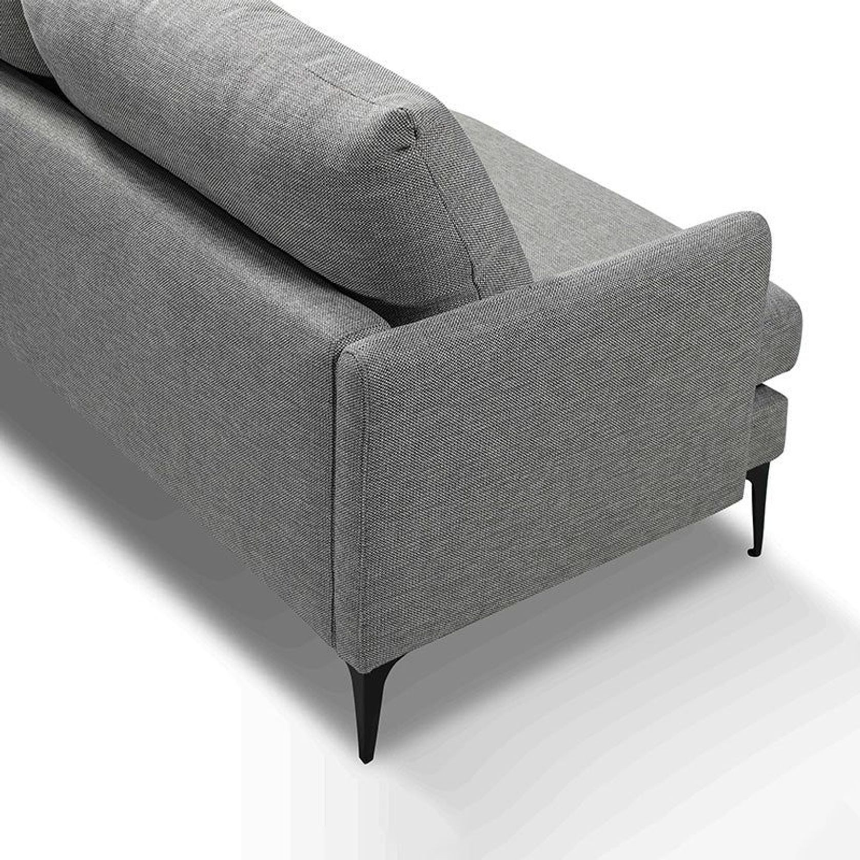 HARLOW 3 Seater Sofa - Grey gallery detail image