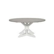 New Haven Large Indoor 2M Round Timber Dining Table gallery detail image