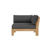 Newport Teak Outdoor Corner Chair gallery detail image