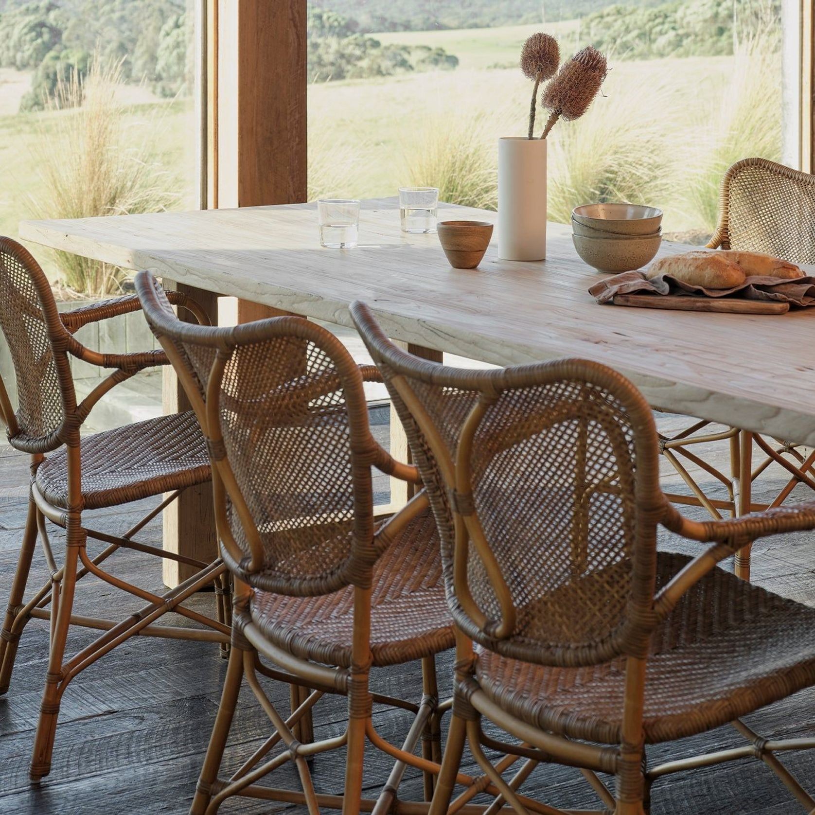 Old Elm Global Rectangular Dining Table gallery detail image
