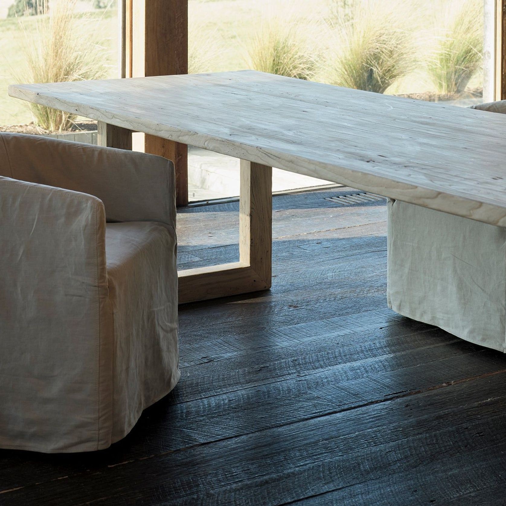 Old Elm Global Rectangular Dining Table gallery detail image