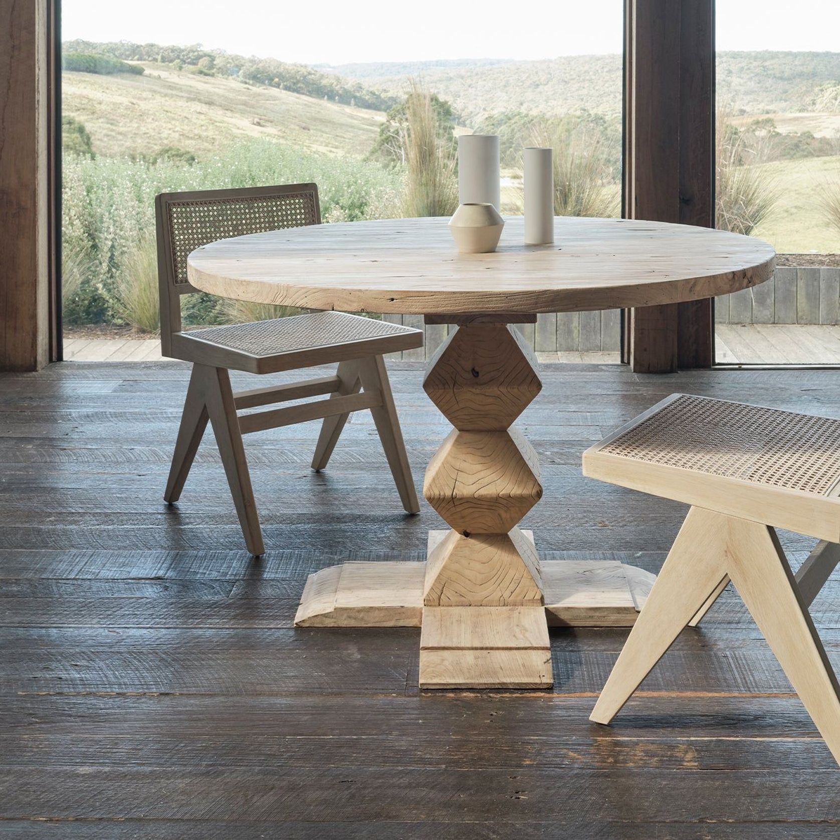 Galleria Oak Armless Dining Chair gallery detail image