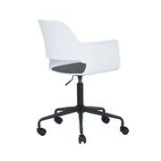 LAXMI Swivel Chair - White gallery detail image
