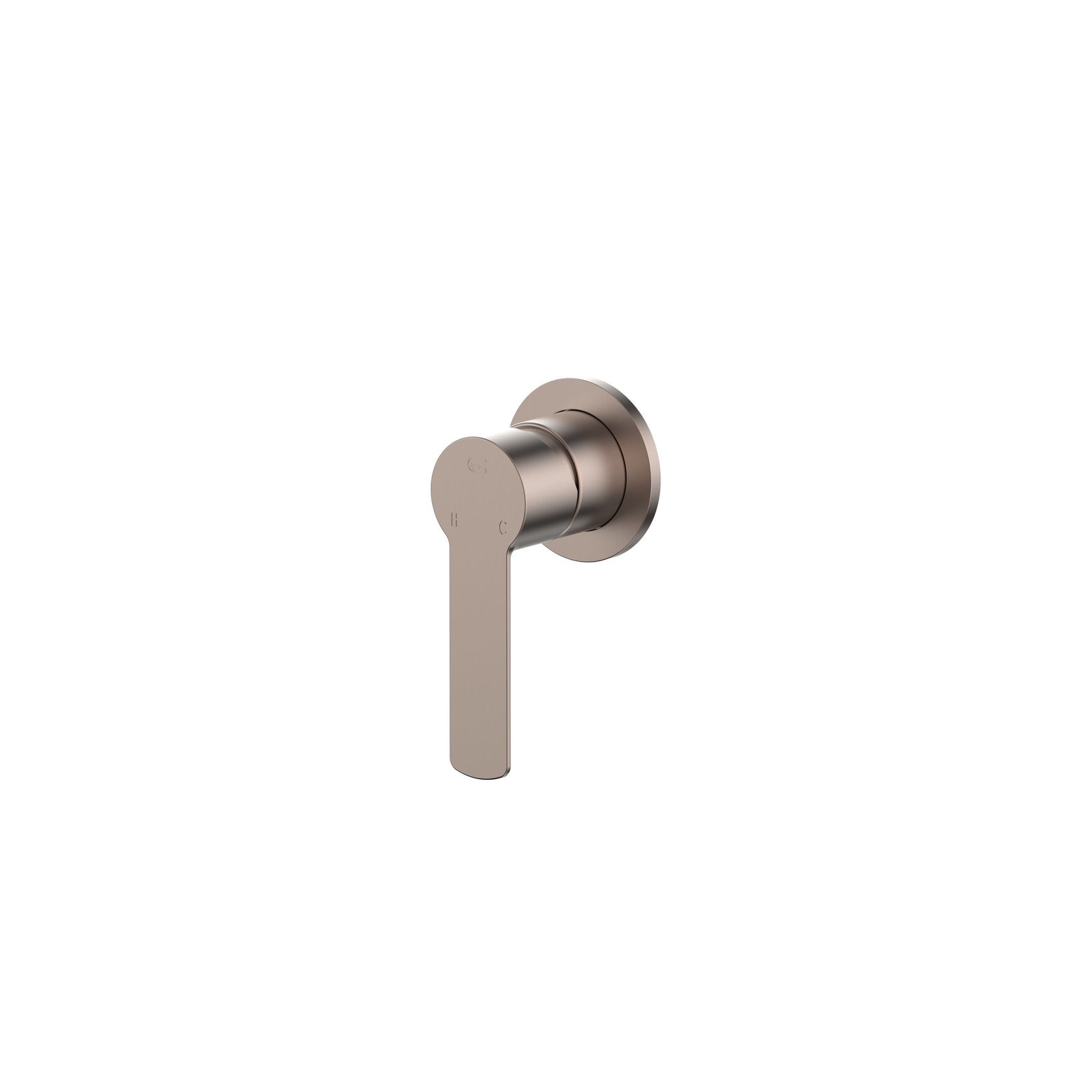 Astro II Shower Mixer Trim Set With Mini Plate gallery detail image
