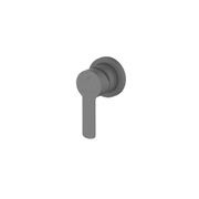 Astro II Shower Mixer Trim Set With Mini Plate gallery detail image