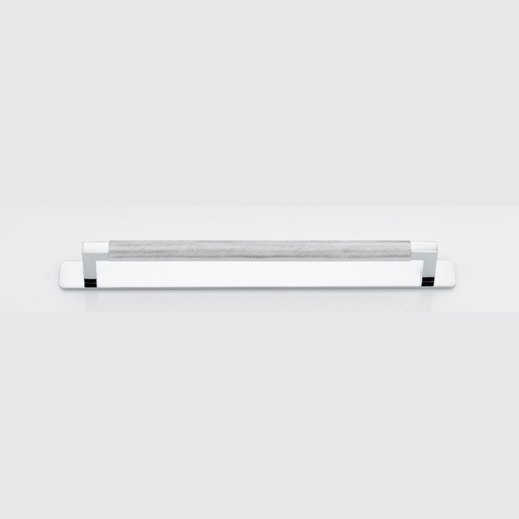 Brunswick Cabinet Pull with Backplate  - CTC256mm gallery detail image