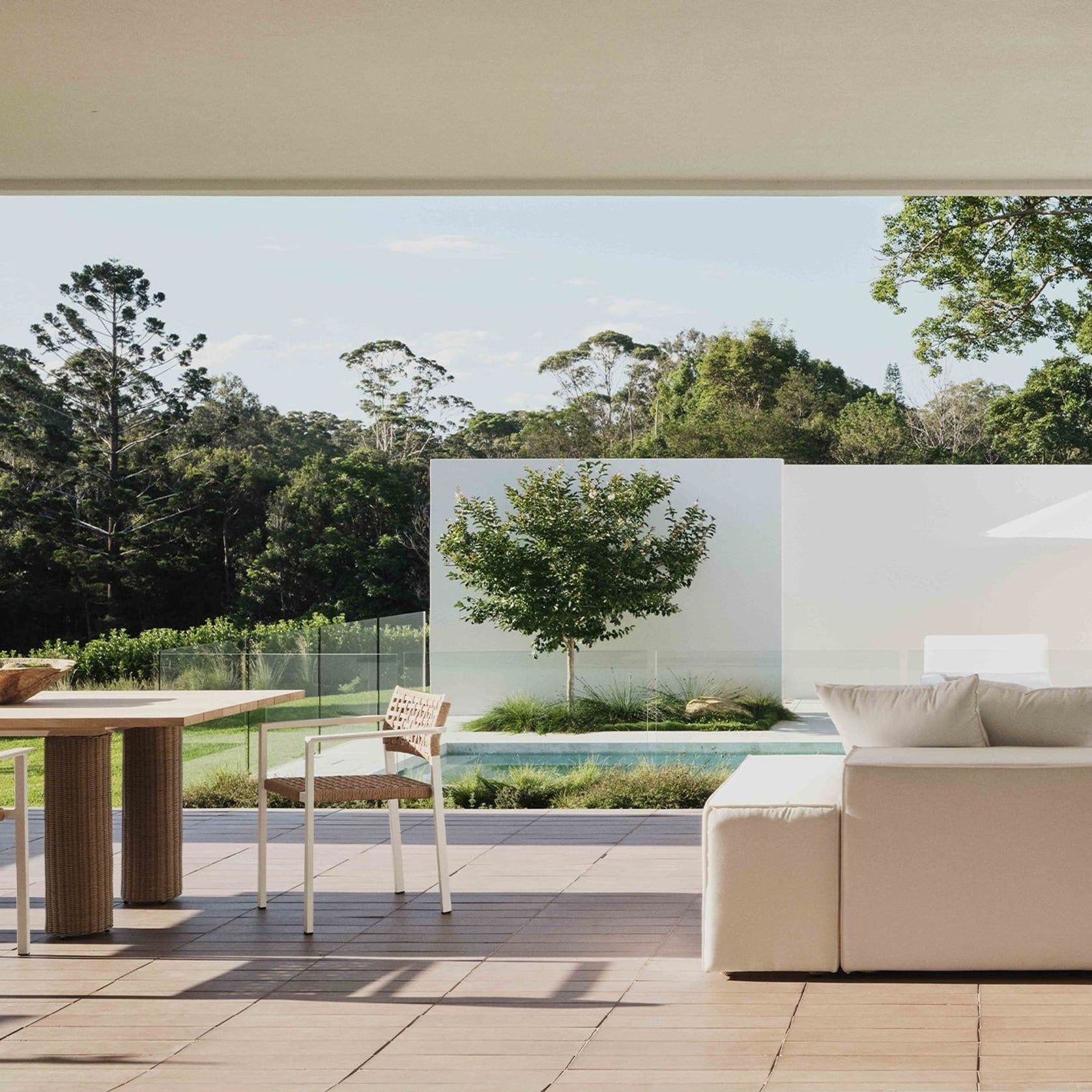 Outdoor Banga Rectangular Dining Table gallery detail image