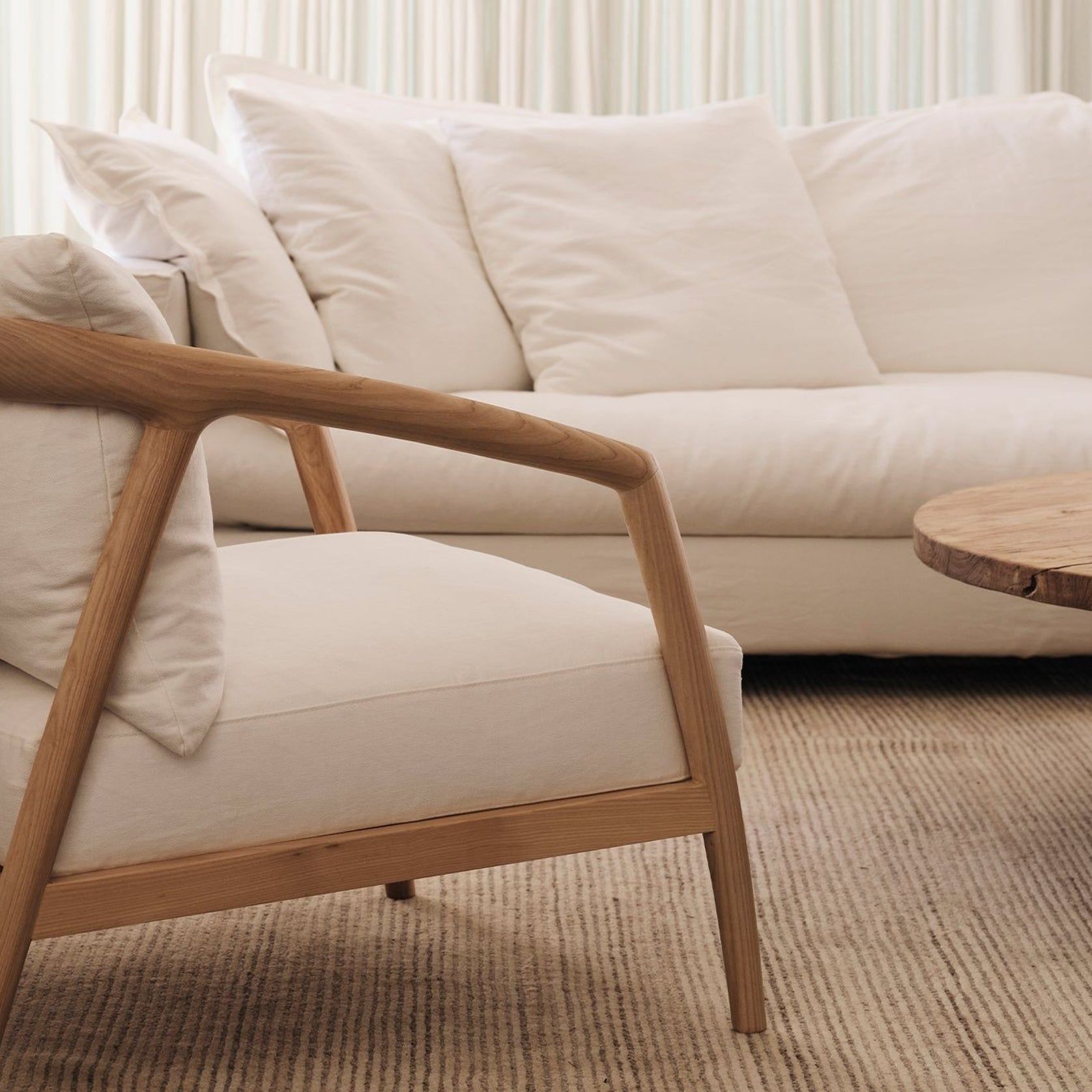 Natural Maki Armchair gallery detail image