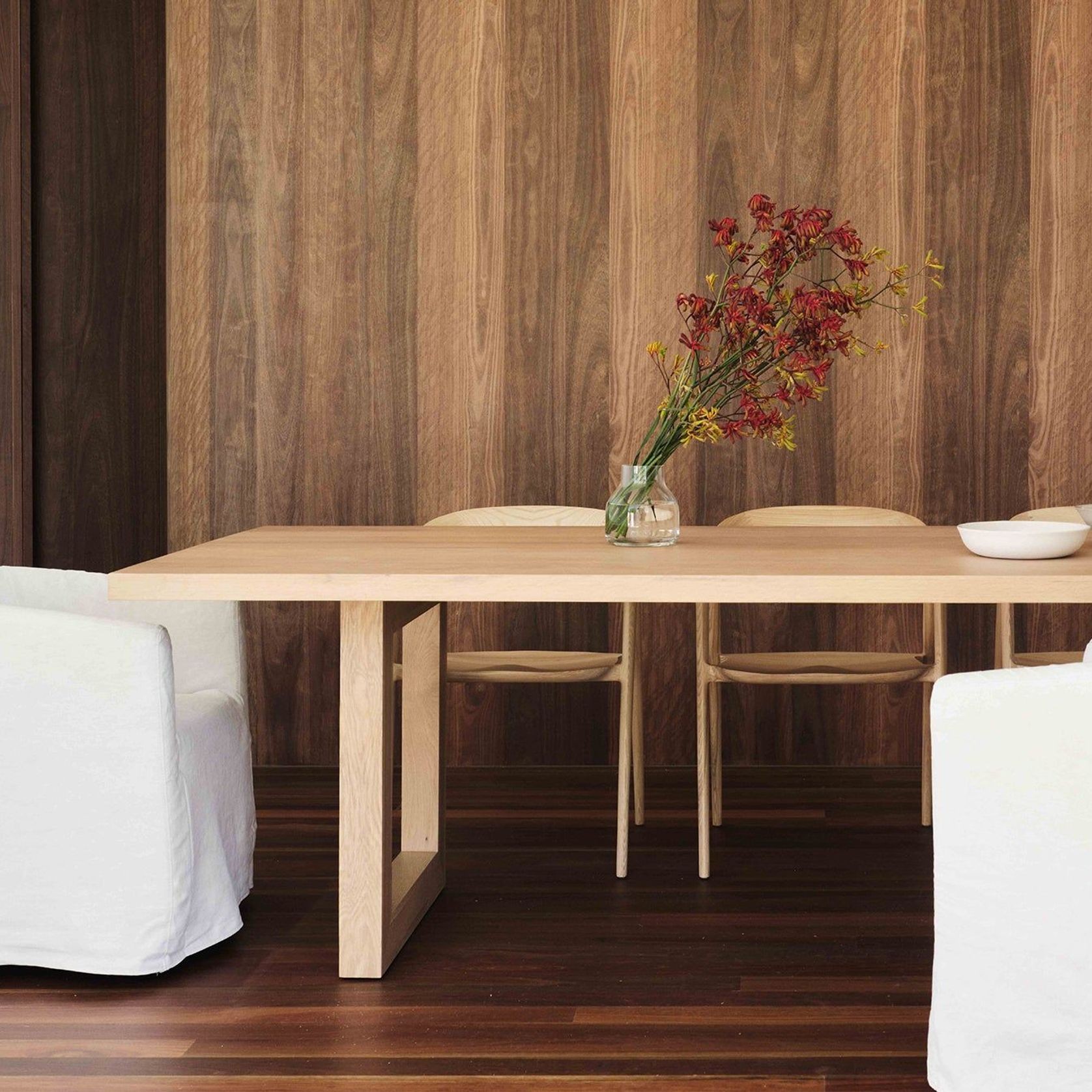 American Oak Global Rectangular Dining Table gallery detail image