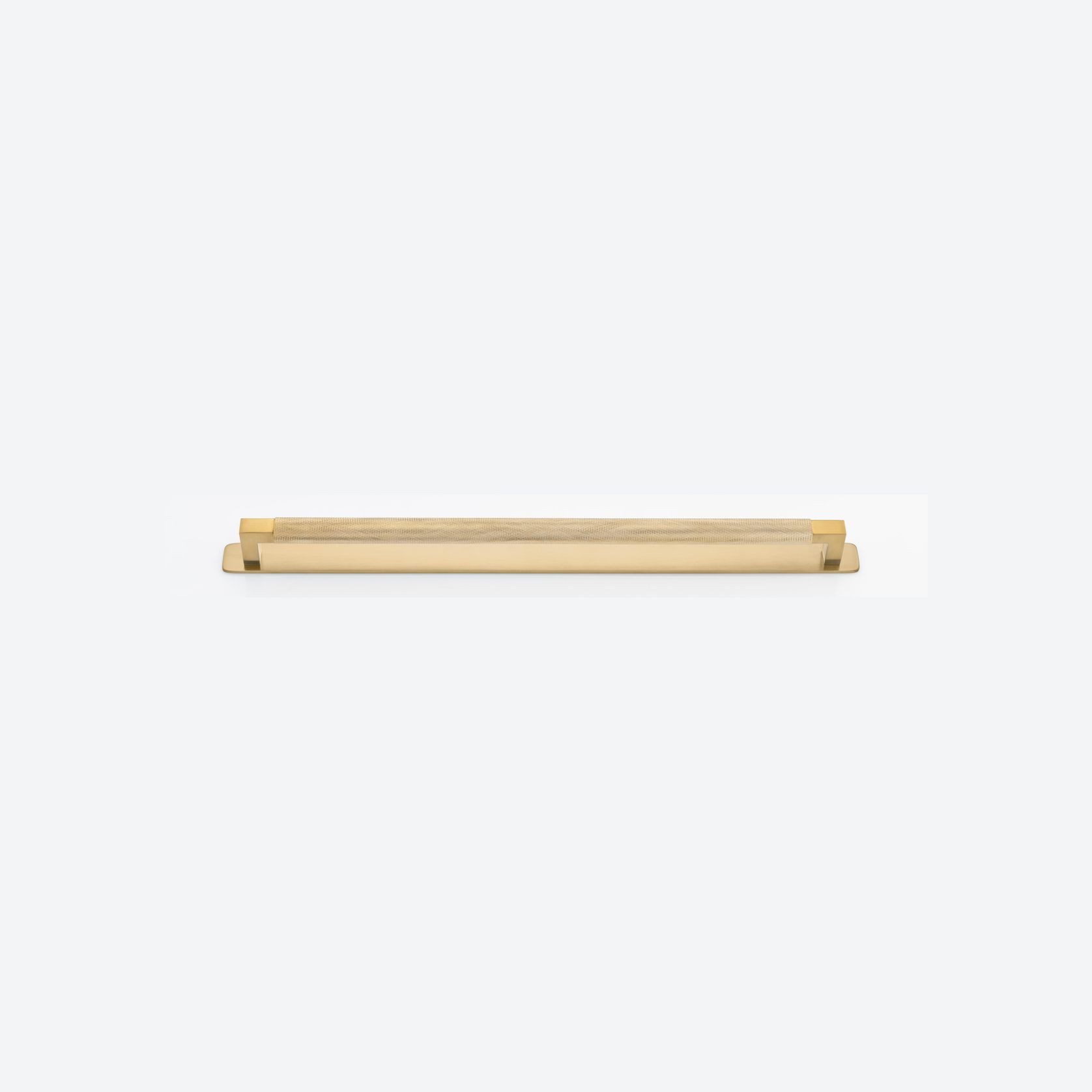 Brunswick Cabinet Pull with Backplate  - CTC450mm gallery detail image