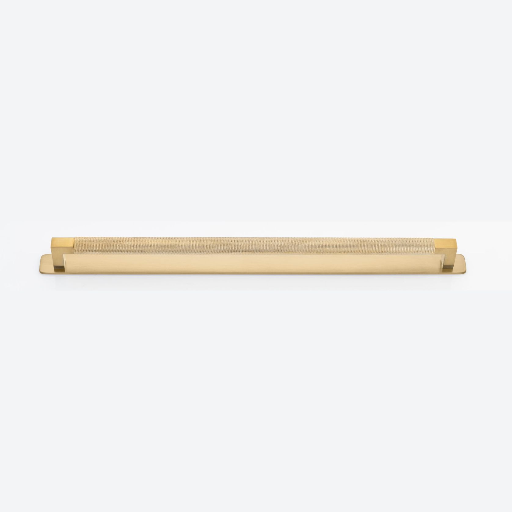 Brunswick Cabinet Pull with Backplate  - CTC450mm gallery detail image