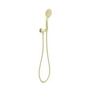 Mecca Shower On Bracket With Air Shower Brushed Gold gallery detail image