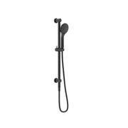 Mecca Shower Rail With Air Shower Matte Black gallery detail image
