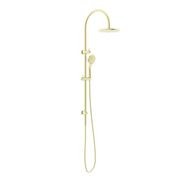 Mecca Twin Shower With Air Shower Brushed Gold gallery detail image