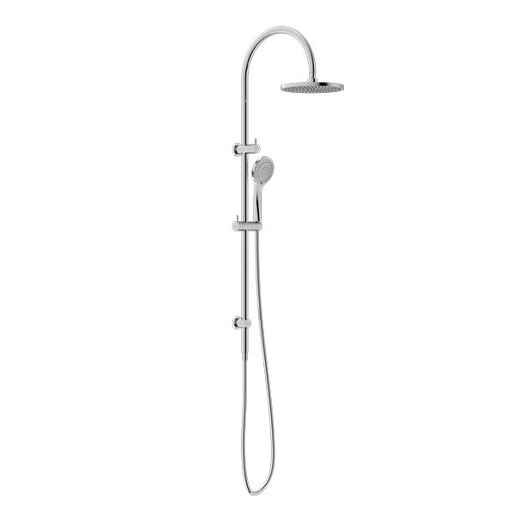Mecca Twin Shower With Air Shower Chrome gallery detail image