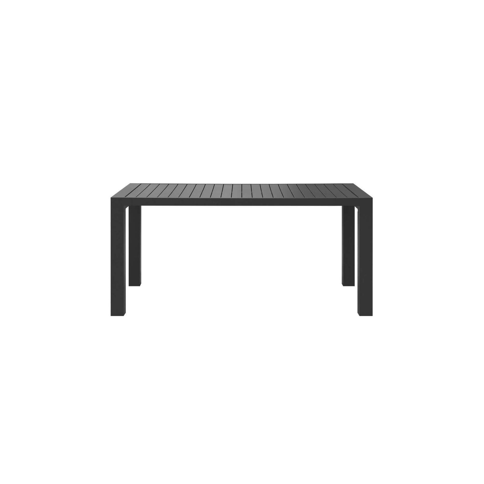 Cirrus Aluminium Outdoor Patio Dining Table 160 X 80cm gallery detail image
