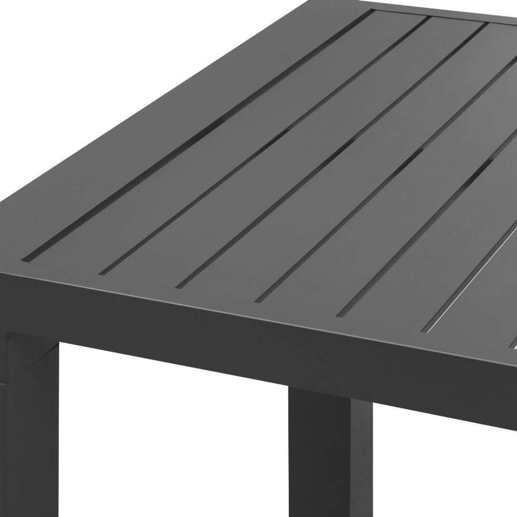 Cirrus Aluminium Outdoor Patio Dining Table 160 X 80cm gallery detail image