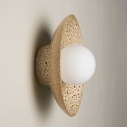 Ceramic Wall Dish Sconce Light gallery detail image