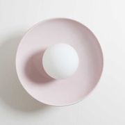 Ceramic Wall Dish Sconce Light gallery detail image