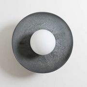 Ceramic Wall Dish Sconce Light gallery detail image