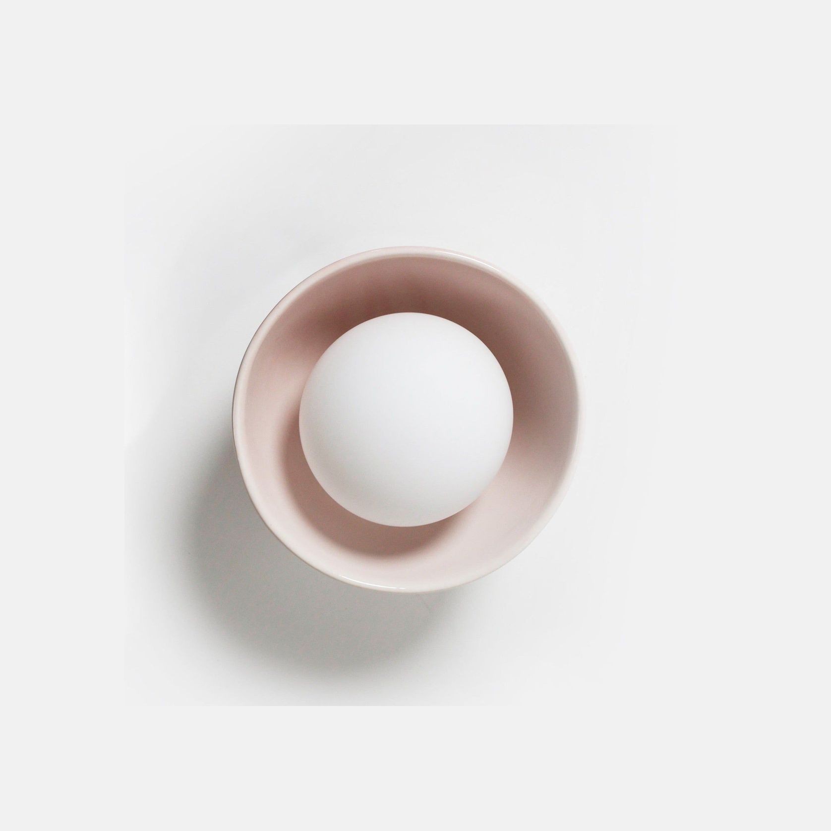 Ceramic Wall Bowl Sconce Light gallery detail image