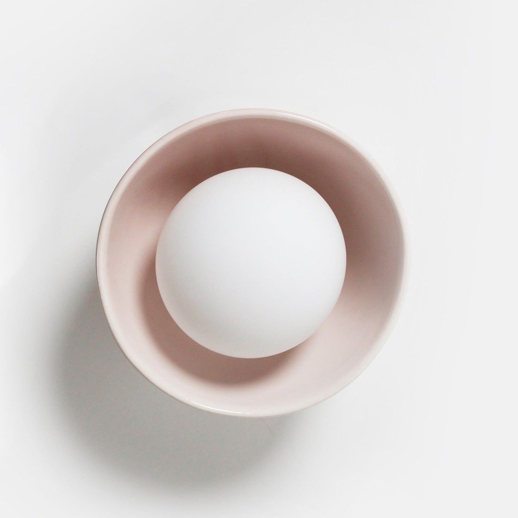 Ceramic Wall Bowl Sconce Light gallery detail image