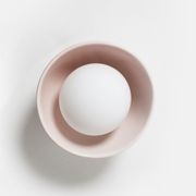Ceramic Wall Bowl Sconce Light gallery detail image