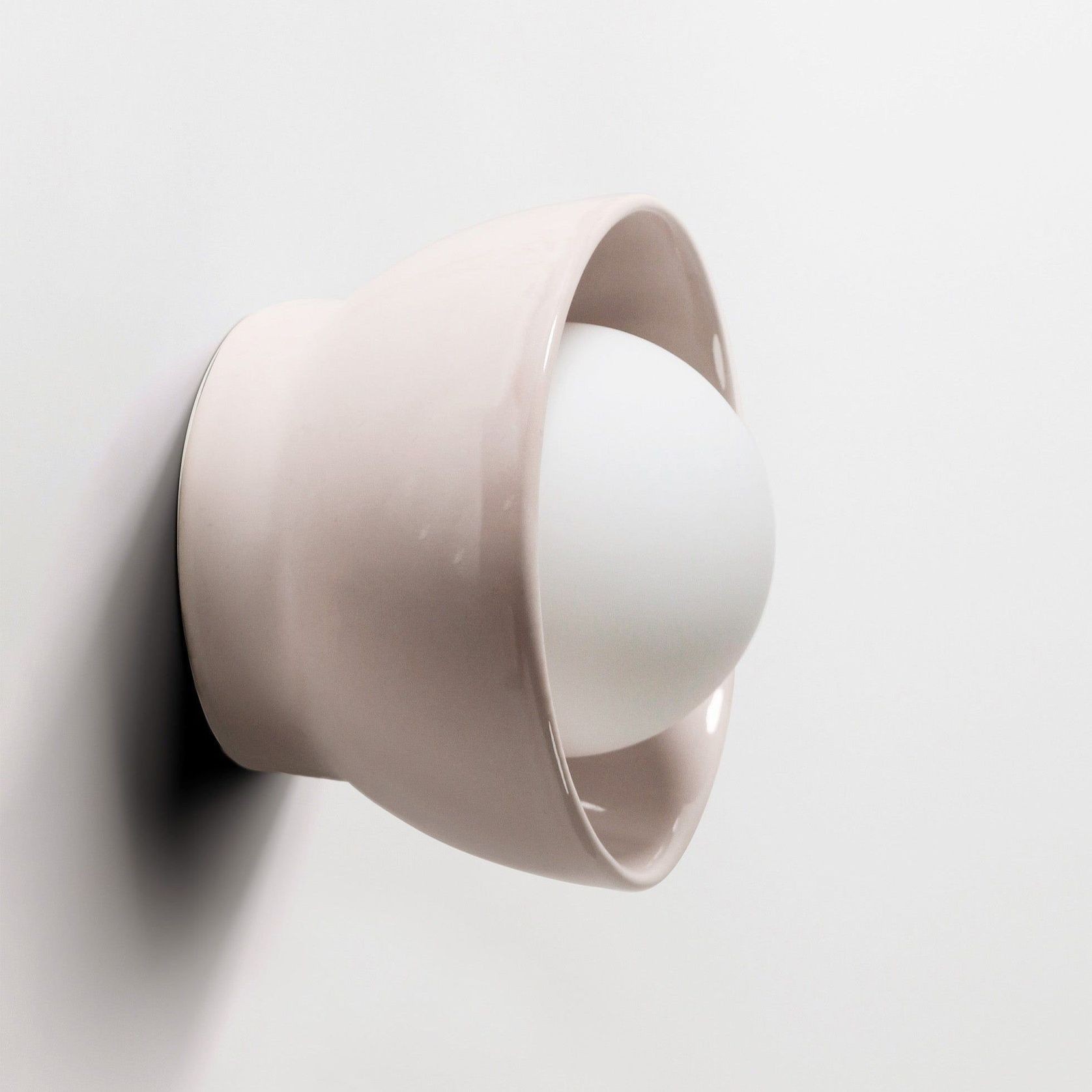 Ceramic Wall Bowl Sconce Light gallery detail image