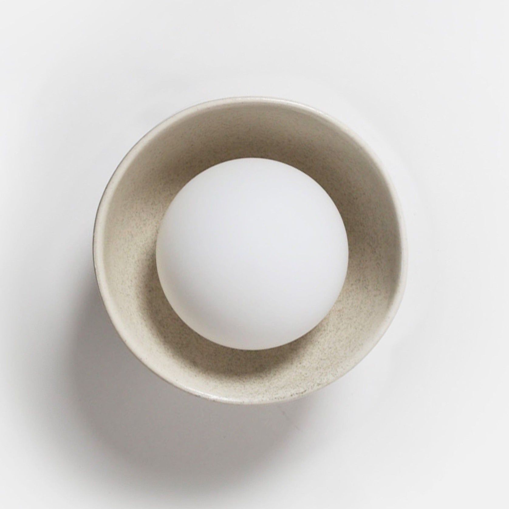 Ceramic Wall Bowl Sconce Light gallery detail image
