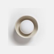 Ceramic Wall Bowl Sconce Light gallery detail image