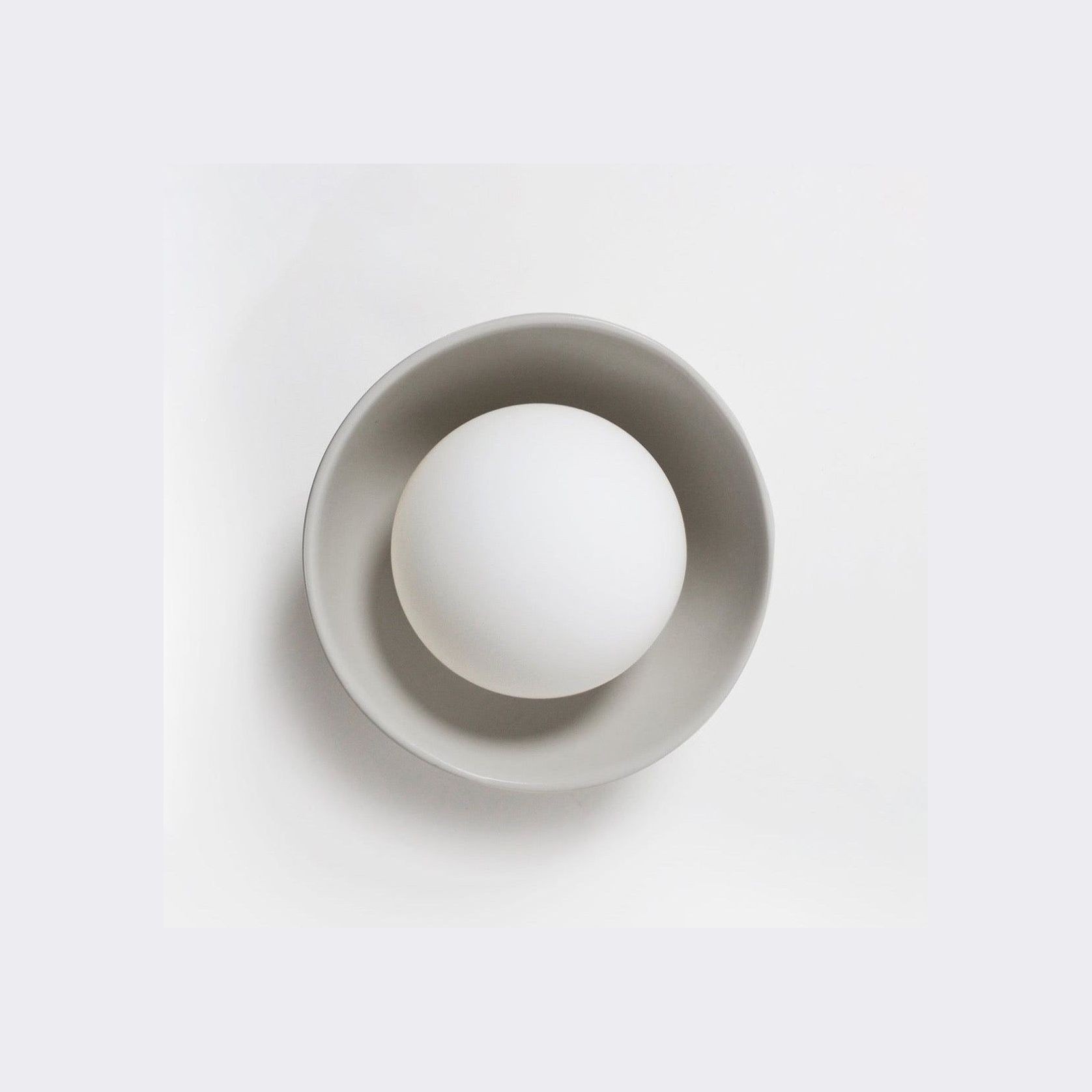 Ceramic Wall Bowl Sconce Light gallery detail image