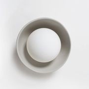 Ceramic Wall Bowl Sconce Light gallery detail image