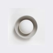 Ceramic Wall Bowl Sconce Light gallery detail image