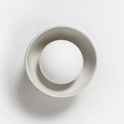 Ceramic Wall Bowl Sconce Light gallery detail image