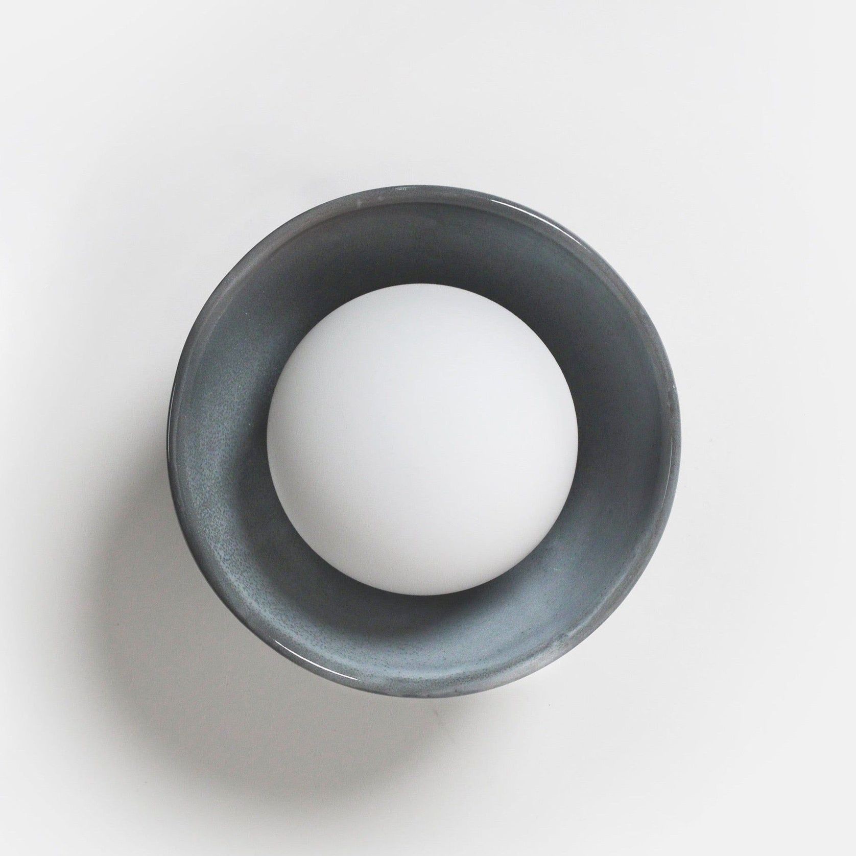 Ceramic Wall Bowl Sconce Light gallery detail image