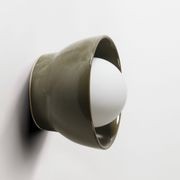 Ceramic Wall Bowl Sconce Light gallery detail image