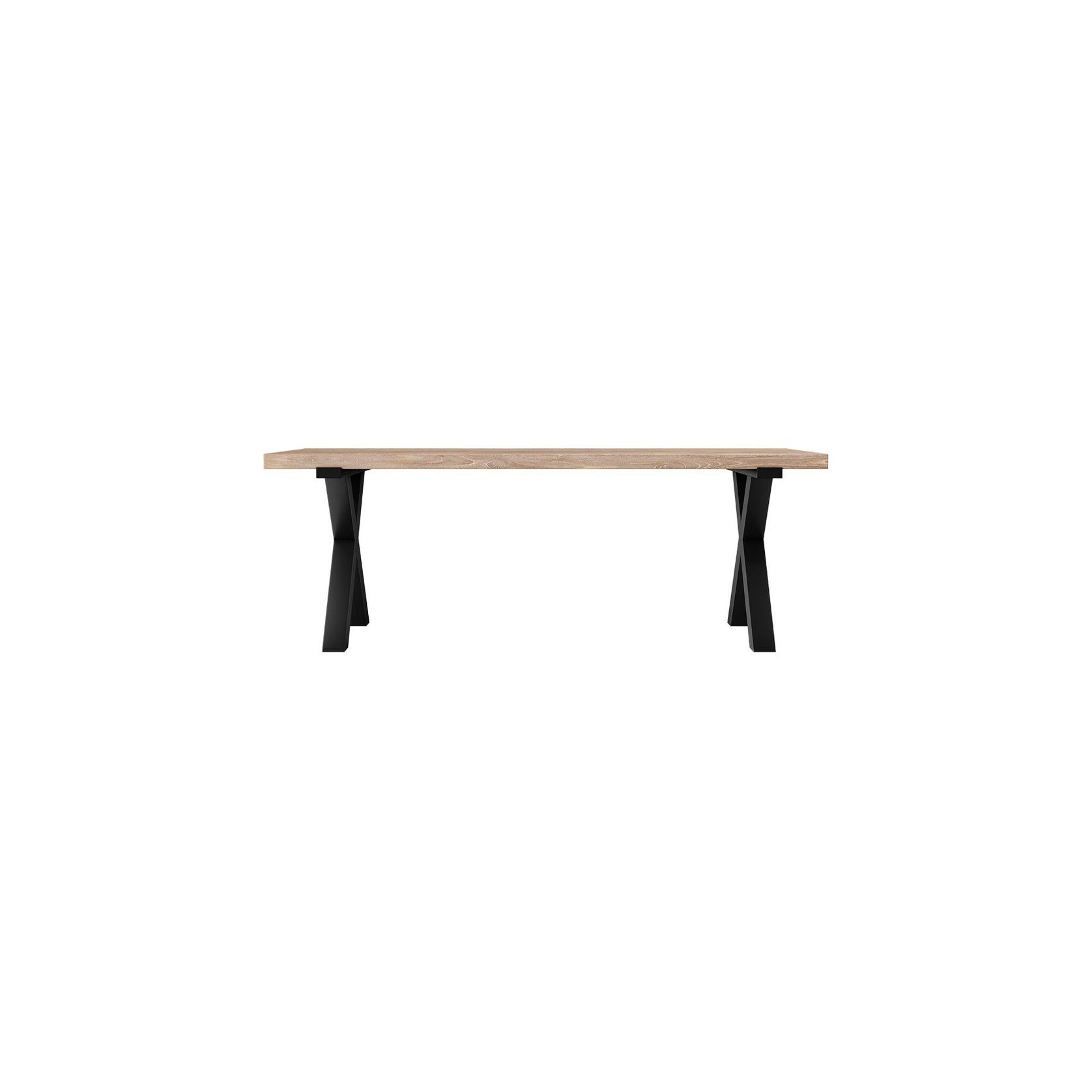 Fortico X-leg Teak Table 220cm gallery detail image