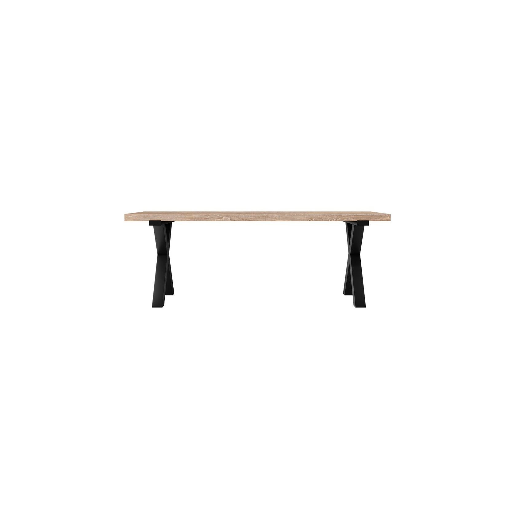 Fortico X-leg Teak Table 200cm gallery detail image