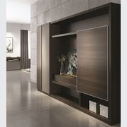 Carter Display Cabinet 2.4M - Coffee & Grey gallery detail image