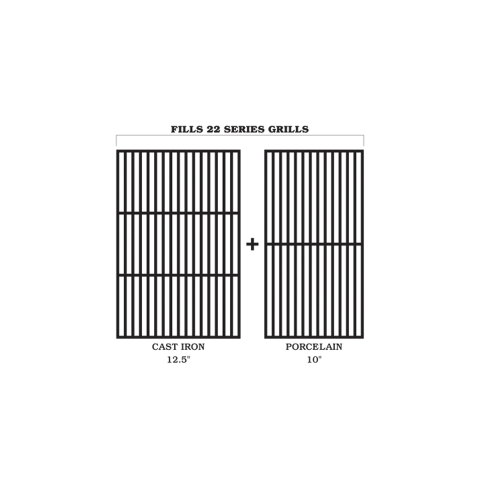 Traeger Pro 22 Cast Iron Grate Kit gallery detail image