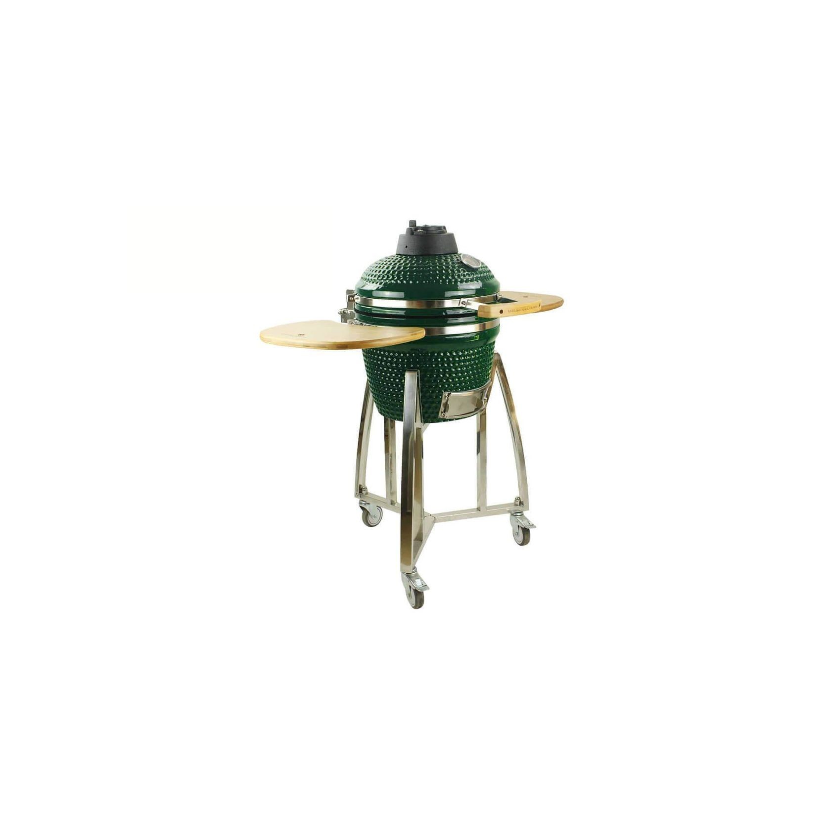 16-Inch Kamado Ceramic Charcoal Grill With Bonus Accessory Pack gallery detail image