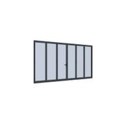 Bifold Glass Door For Tasman Wall Mounted Pergola gallery detail image