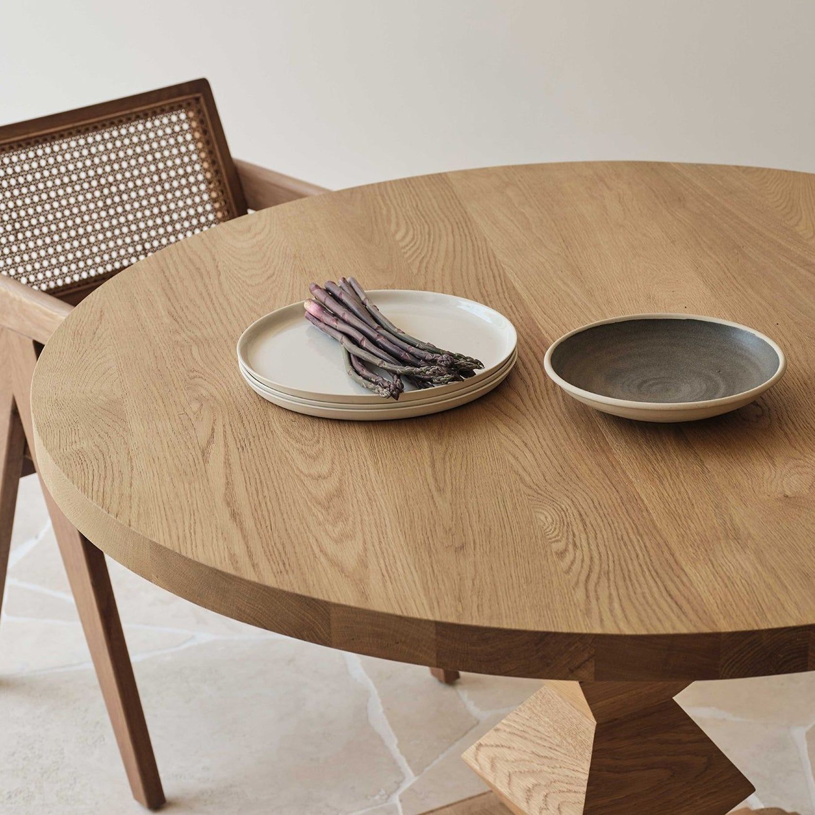 Solid Oak St Tropez Dining Table gallery detail image