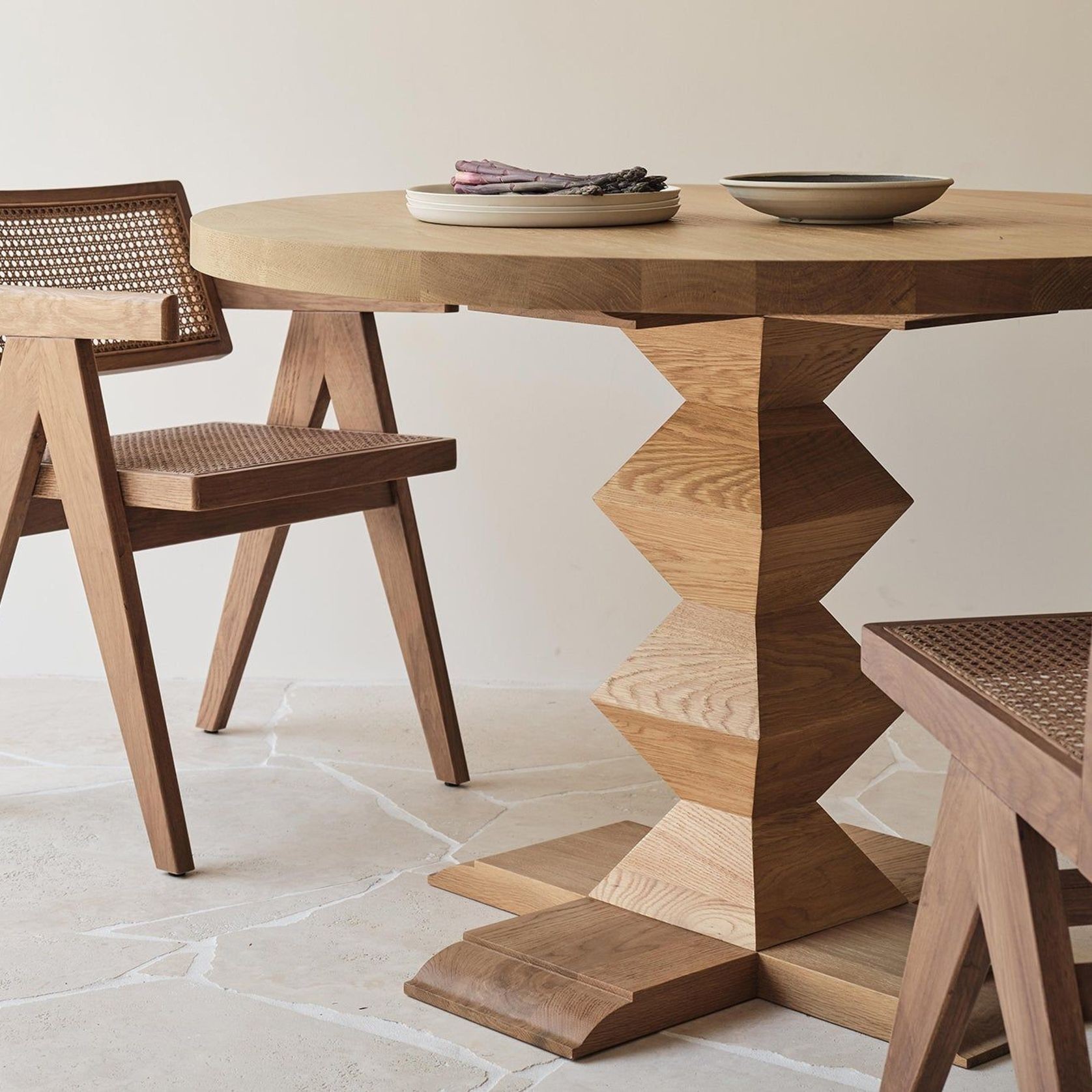 Solid Oak St Tropez Dining Table gallery detail image