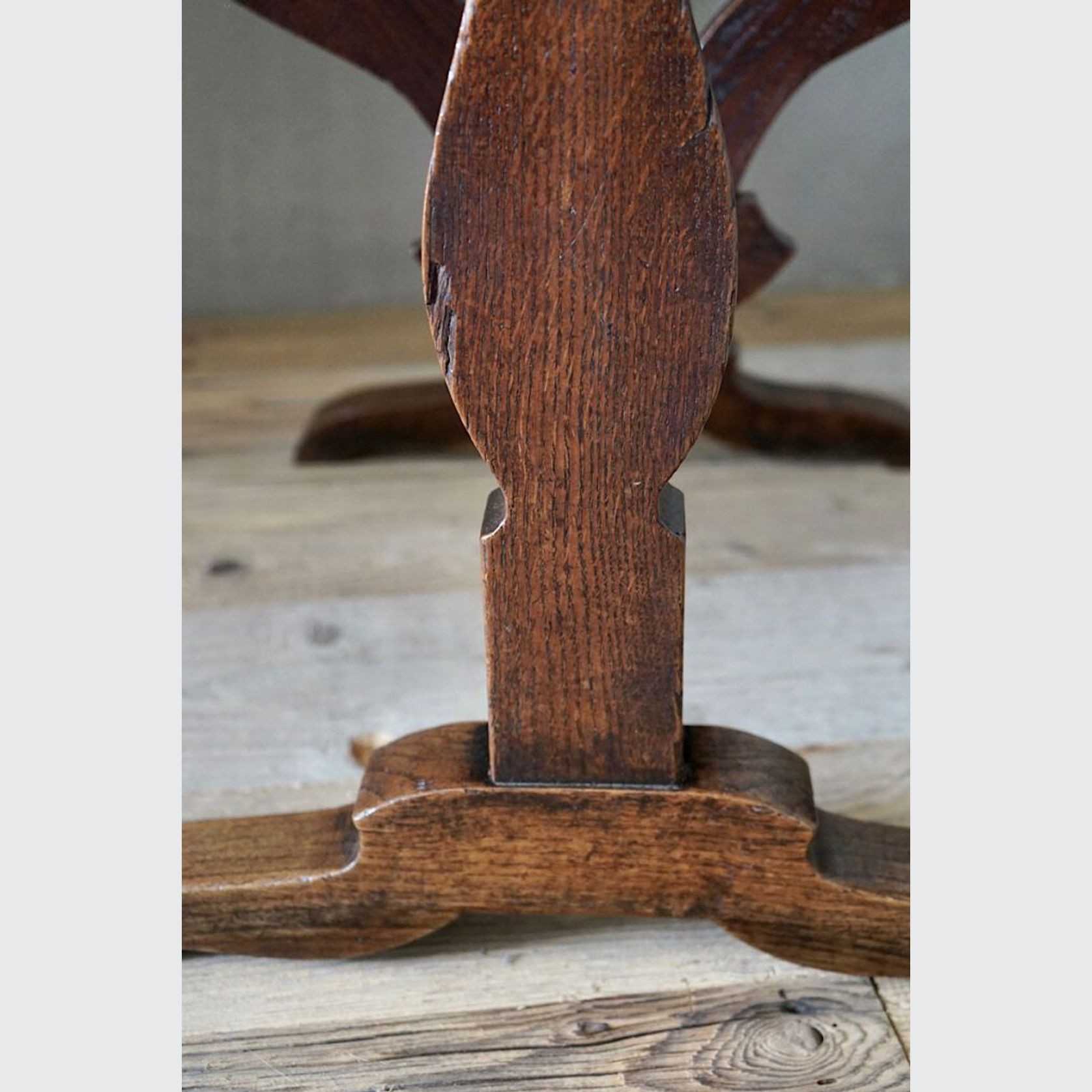 French Antique Wine Harvest Table gallery detail image