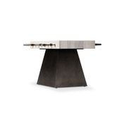 Foosball Table in Aged Metal & Bleached Guanacaste gallery detail image