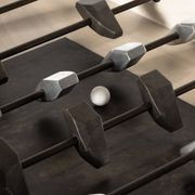 Foosball Table in Aged Metal & Bleached Guanacaste gallery detail image