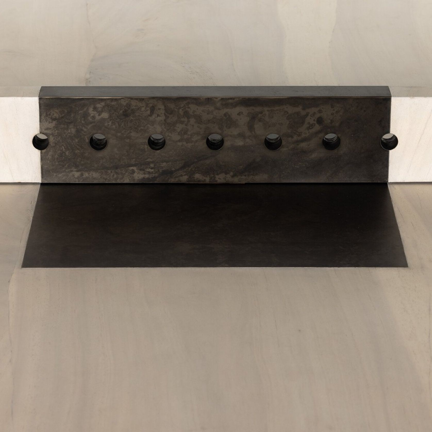 Ping Pong Table Aged Metal gallery detail image