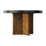 Poker Table in Natural Brown Guanacaste gallery detail image